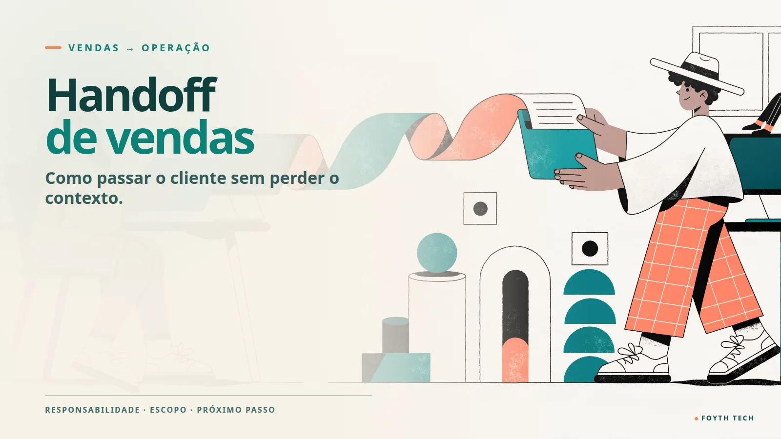 Handoff de vendas: como passar o cliente para a operação